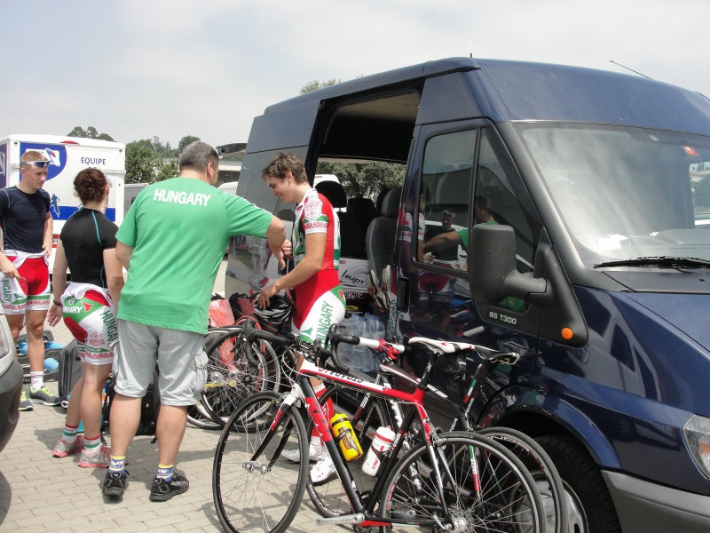 Kerékpár válogatott Portugáliában, bérelhető mikrobusszal